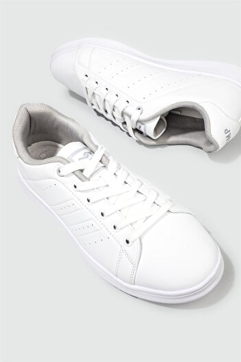 Jump 15306 Unisex White Orthopedic Walking Άνετα αθλητικά παπούτσια