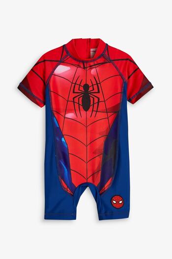 Next Baby Spiderman Detailed Sun Resistant Swimsuit