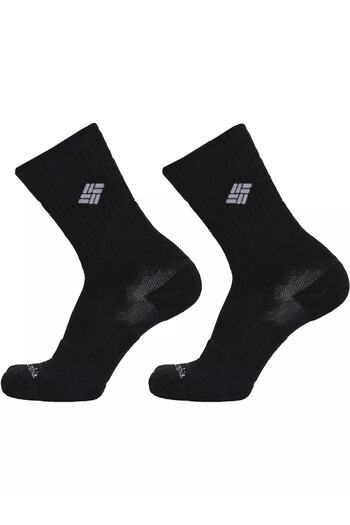 Columbia C1173 - Unisex Crew 2Pp Outdoor Active Hike Socks Pack