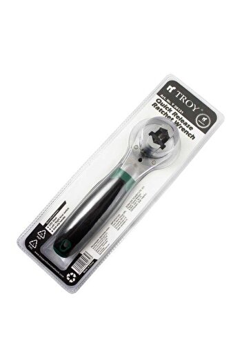 TROY 26131 Hızlı Bırakmalı Cırcır Lokma Kolu, 6.5-22mm