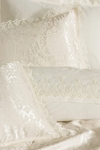 Cotton Box Double Pique Duvet Cover Set Silva Cream