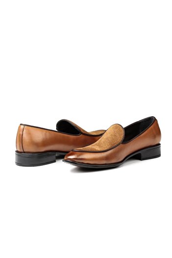 Ducavelli Elegant Hakiki Deri Erkek Klasik Loafer Klasik Makosen Ayakkabı