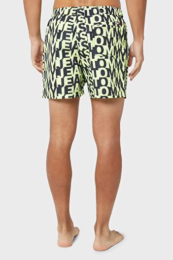 Tommy Hilfiger Desenli Slim Fit Cepli Mayo Short Erkek Mayo Short Um0um02759 0gq
