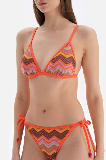 Dagi Kiremit Üçgen Küçük Bikini Üst