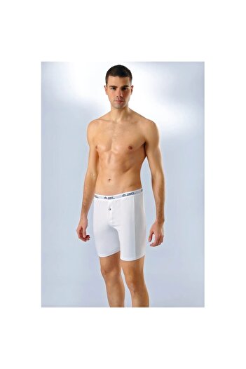 Anıt 6 Τεμάχια Ανδρικό Lycra Long Plus Size Boxer 92% Βαμβάκι 8% Lycra