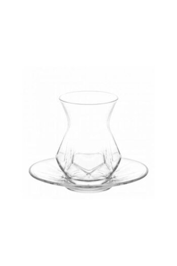 LAV Alya 12 Piece Tea Set 6 Tea Cups 6 Tea Saucers