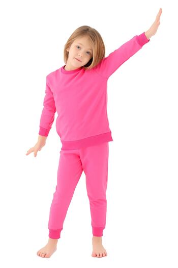 Rolypoly Rp3137 Girl's 3 Thread Tracksuit Set