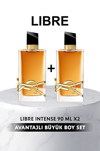 Yves Saint Laurent Libre Edp Intense 90 ml X 2 Women's Perfume Set