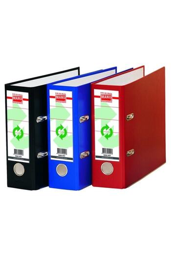MANU Office Folder Telegraph Mn-2037 Blue (24 Pieces)