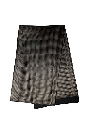 BIES Unisex Coffee Baklava Pattern Satin Thin Cashmere Textured Warm Soft Winter Scarf - gift