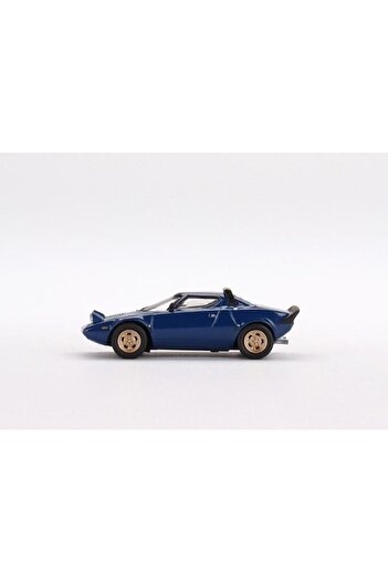 mini gt 411 Lancia Stratos Hf Stradale Bleu Vincennes 1:64 Mavi Model Araba