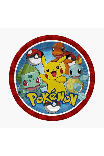 Parti Furyası Pokemon Birthday Concept 16 Person Pokemon Birthday Set Economical