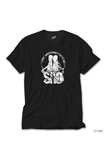 Z zepplin Sword Art Online Classic Black T-Shirt