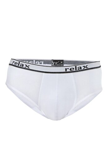 Anıt 3 Pieces, Relax Cotton Men's Slip Panties 92% Cotton 8% Lycra White