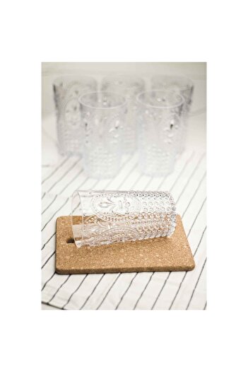 Depa Findit Acrylic Transparent Single Tall Cup & Water Soft Drink Cup 750 Ml (Not Large Size & Glass)