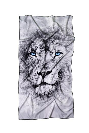 YORKADESIGN White Tiger Pattern Sports Towel
