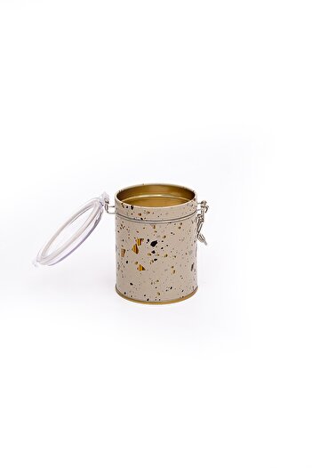EVLE Er082-9g Terrazzo Cream Patterned Spice Shaker 0.6 Lt