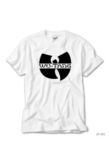 Z zepplin Unisex Wu Tang Logo White T-Shirt