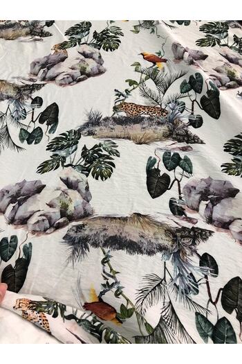 turkanlarhome Double Width Flush Viscose Meter Fabric (Dress-skirt-blouse-shirt etc..)