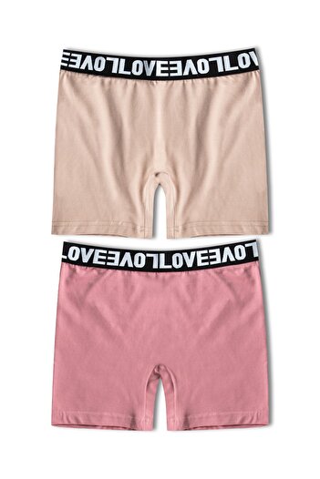 HNX Μίνι γυναικείο καλσόν Cotton Love Rubber 2 συσκευασιών