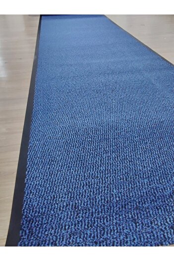 KOTİL Blue Anti-Slip Faro Dehumidifier Mop Runner - Wet Floor Rubber Base