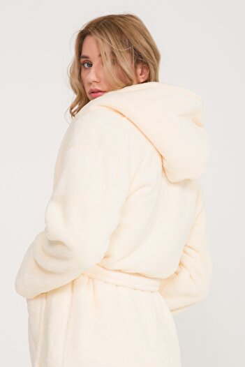 Miespiga Long Welsoft Hooded Women's Dressing Gown