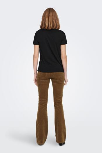 ONLY 15244714-23y Onlcontinent S/s Logo Top Noos Women's T-shirt