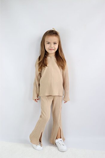 le petit sole Girl's Comfy Bottom-Top Set
