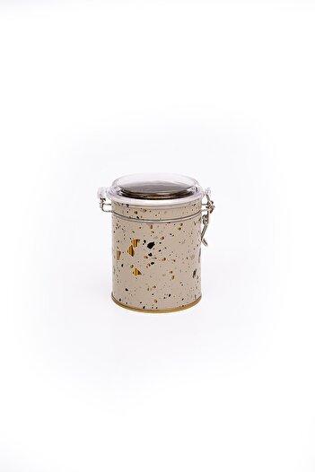 EVLE Er082-9g Terrazzo Cream Patterned Spice Shaker 0.6 Lt