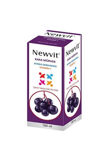 Newvit Newvit Sambucus African Geranium Syrup