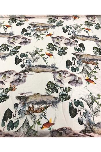 turkanlarhome Double Width Flush Viscose Meter Fabric (Dress-skirt-blouse-shirt etc..)