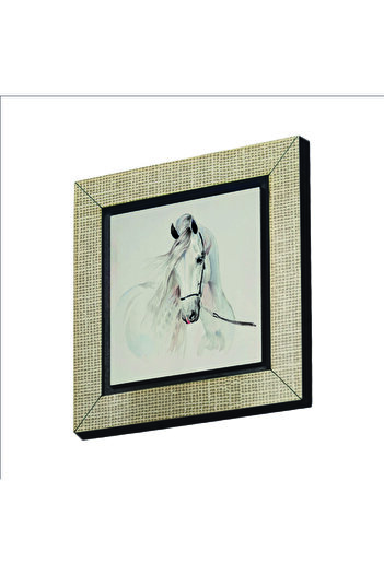 Sadrazam Horse Printed MDF Magnetkrg-155 Refrigerator Ornament