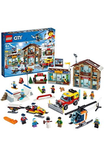 LEGO Lsc60203 Cıty-city Kayak Merkezi /city /806 Pcs /+6 Yaş