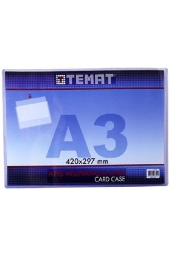 Temat A3 Placard Housing Container Transparent