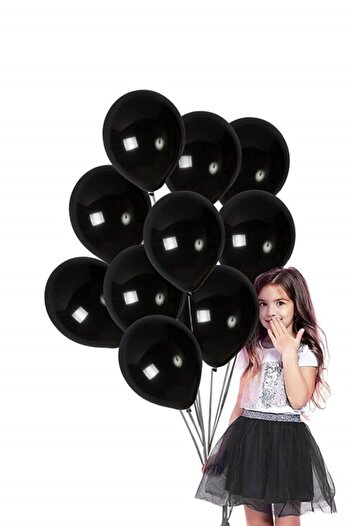 Partifabrik Chrome Balloon Black Metallic