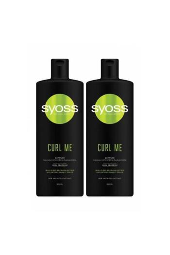 Syoss Curl Me 500 ml 2 Pack Short Hair Curling Shampoo