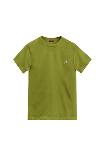 raru Agnıtıo Green Men's Cotton T-shirt