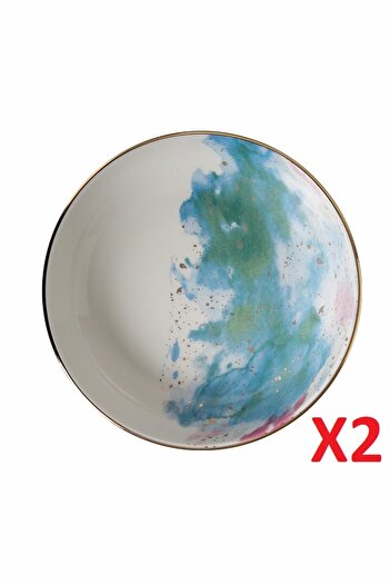 Porland Cosmos Pattern Bowl 17cm 415cc 2-pack 04alm003445