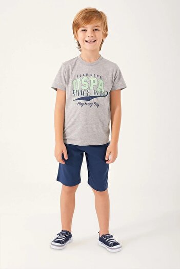 U.S. Polo Assn. Play Every Day Boy Bermuda Set