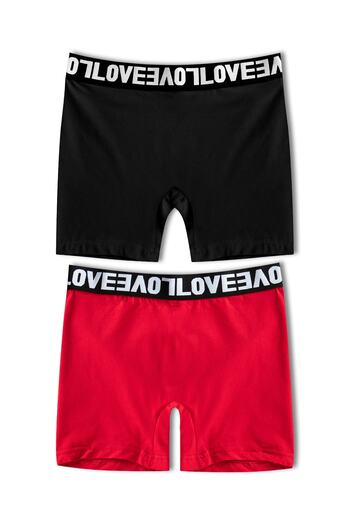 HNX 2-Piece Cotton Love Rubber Mini Women's Tights