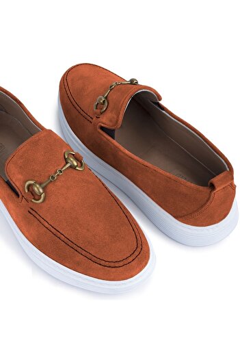 Ducavelli Ritzy Hakiki Deri Süet Erkek Günlük Ayakkabı, Loafer Ayakkabı