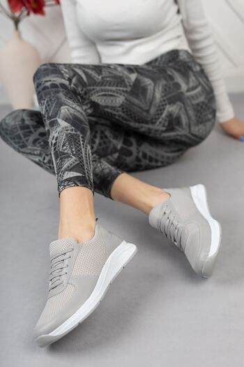 STOCON Women's New Season Casual Sneaker Sports Shoes Gray