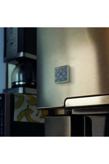 Sadrazam Tile Pattern Printed Natural Stone Magnetkd-050 Refrigerator Ornament