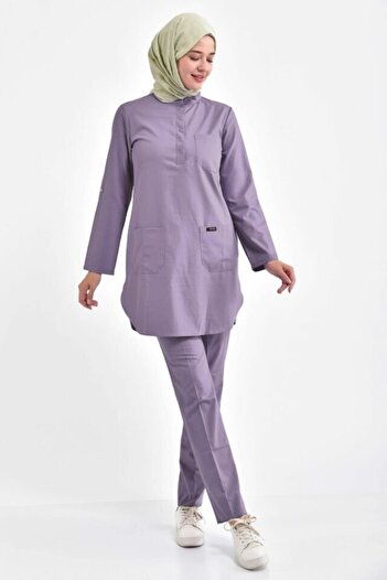 Owlet Medikal Σετ χειρουργικής χιτζάμπ Soft Lilac Lycra