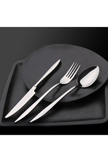 Demir Çeyiz Dmr Life 6 Pieces Personality Ruby Silver Food Knife