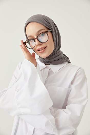 FRESCO SCARFS Women's Hijab Bamboo Scarf*smoked