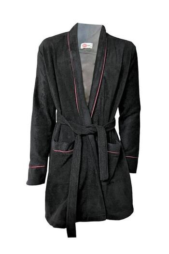 Ciciten 2103 Anti-philing Men's Fleece Dressing Gown