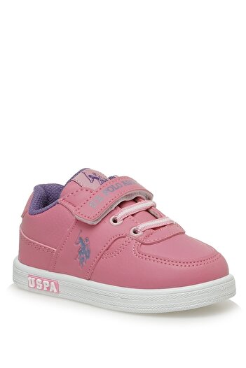 U.S. Polo Assn. Cameron 3fx Pink Girls' Sneakers