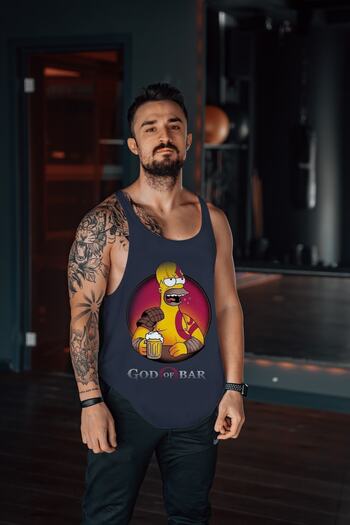 Freeyez God Of Bar Gym Fitness Tank Top Athlete