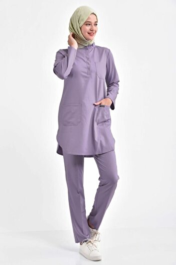 Owlet Medikal Σετ χειρουργικής χιτζάμπ Soft Lilac Lycra
